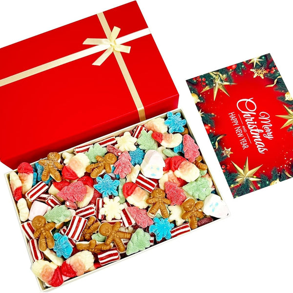 Pick N Mix Sweets Retro Candy Christmas Hamper Selection Box - 1 KG